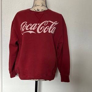 ZARA Coca Cola sweatshirt Medium